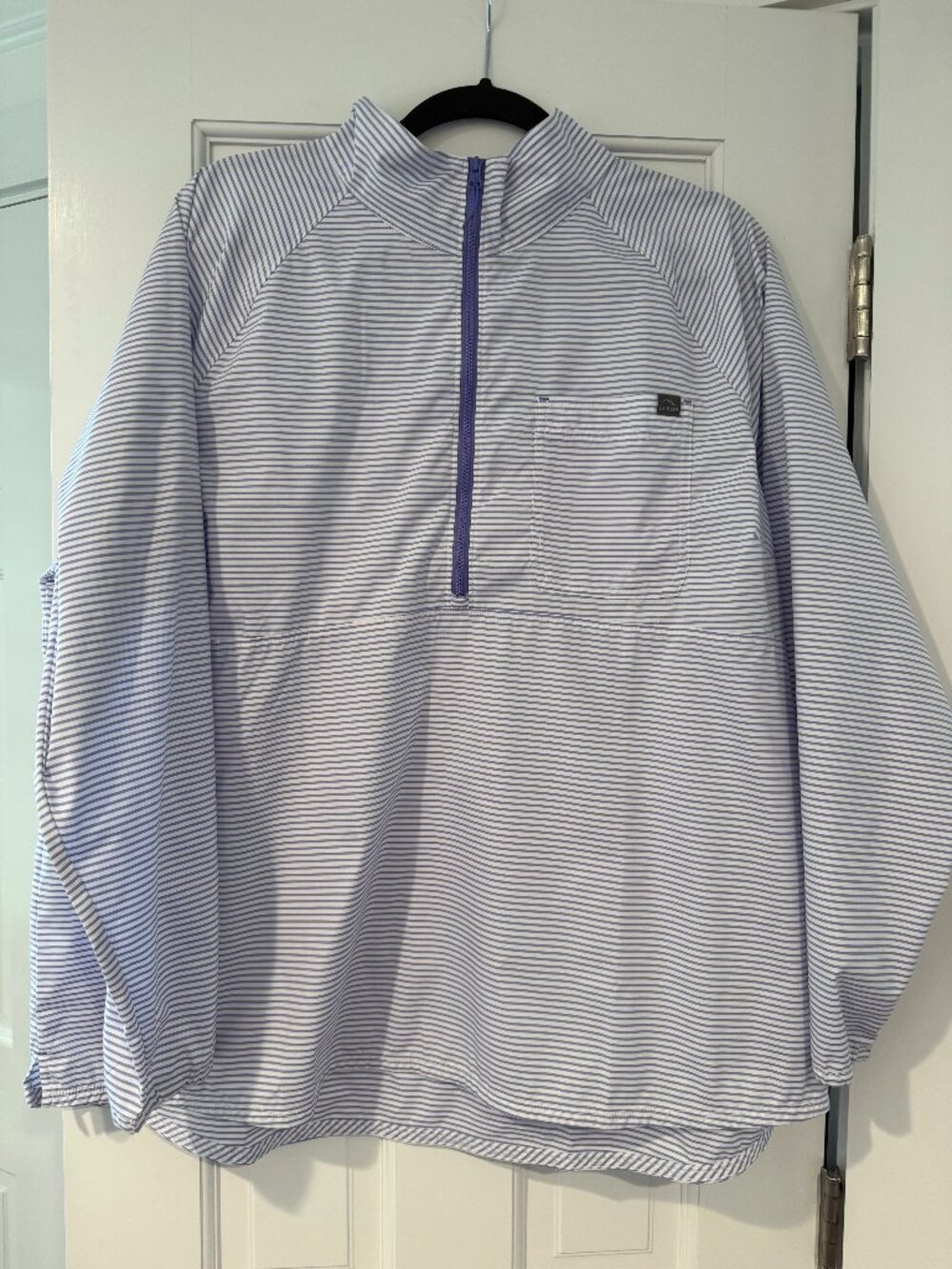Women's Everyday SunSmart® Woven Shirt, Quarter-Zip Pullover